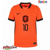 Camiseta Países Bajos Memphis Depay #10 Primera Equipación Mundial 2026 manga corta